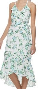 NWT Disney Princess juniors' ruffle midi dress